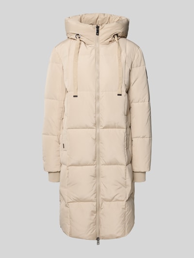 MOS MOSH Płaszcz puchowy z kapturem model ‘Nova’ Beżowy 2