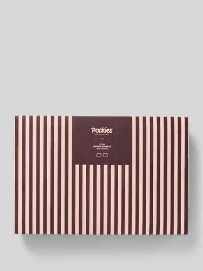 POCKIES Boxershorts mit elastischem Bund im 2er-Pack Marine 2