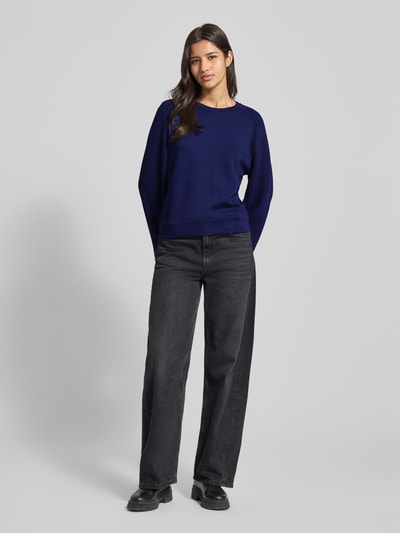 MSCH Copenhagen Bluza z mieszanki wiskozy model ‘Elianna’ Ciemnoniebieski 1