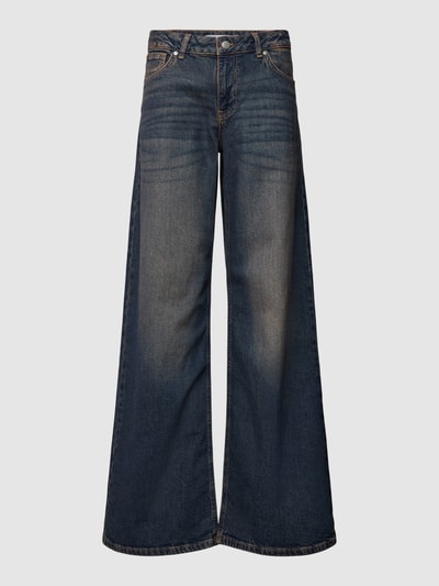 Review Loose fit jeans met 5-pocketmodel Donkerblauw - 2
