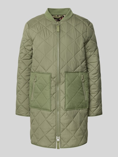 Christian Berg Woman Selection Relaxed Fit Steppmantel mit Stehkragen Lind 2