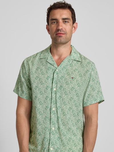 Tommy Hilfiger Regular Fit Freizeithemd aus Modal Gruen 3