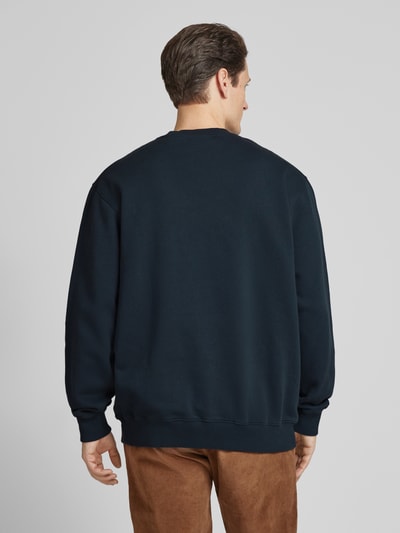 Forét Regular Fit Sweatshirt mit Rundhalsausschnitt Modell 'HUNT' Marine 5