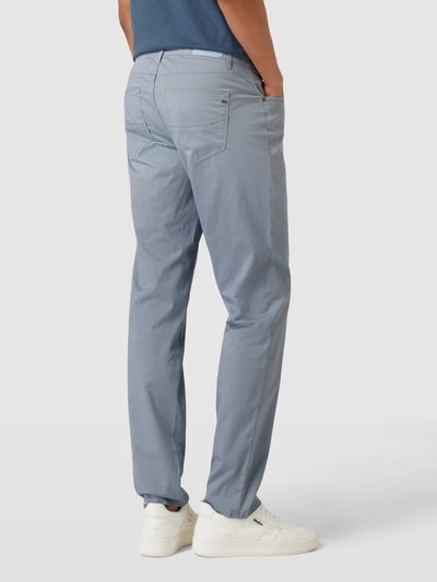 Brax Stoffhose im 5-Pocket-Design Modell 'CADIZ' Blau Melange 5