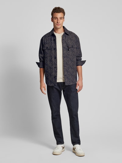 Scotch & Soda Regular fit overhemdjack met borstzakken  - 1