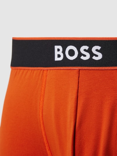 BOSS Trunks mit Label-Print Orange 2