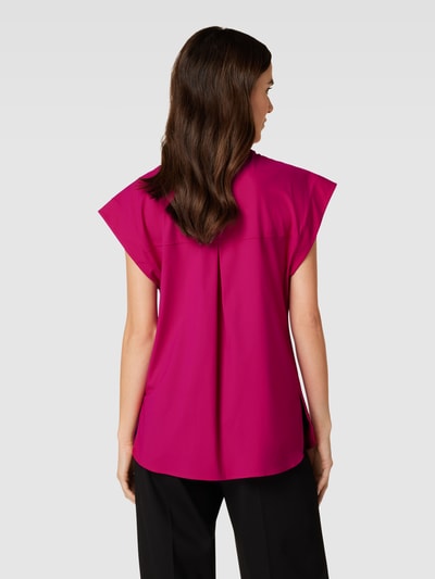 D´Etoiles Casiope Bluse mit Stehkragen Modell 'Endless' Pink 5
