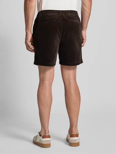Polo Ralph Lauren Classic fit korte broek met elastische band Middenbruin - 5