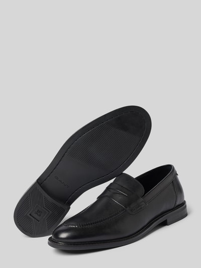 GANT Loafer aus echtem Leder Modell 'Lozham' Black 4