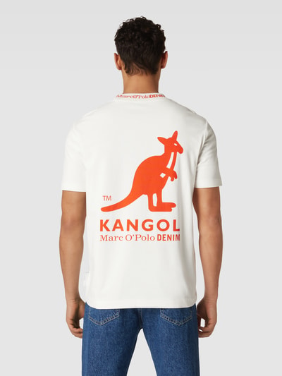 Marc O'Polo DENIM T-Shirt mit Label-Detail - Marc O’Polo DENIM x Kangol Weiss 5