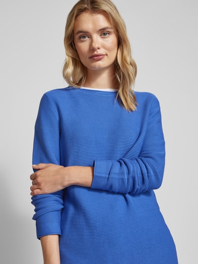 Tom Tailor Gebreide pullover met ronde hals Blauw - 3