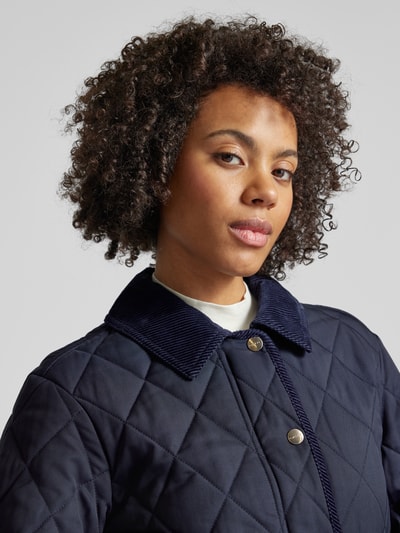 Gant Steppjacke mit aufgesetzten Taschen Dunkelblau 3