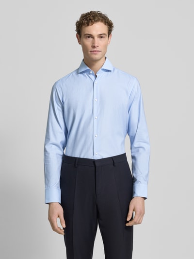 BOSS Regular Fit Businesshemd aus reiner Baumwolle Modell 'JOE' Bleu 4