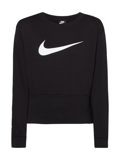 Nike Sweatshirt mit Logo-Print Black 2