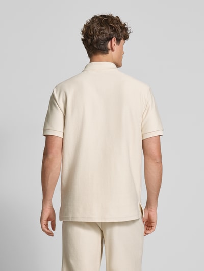 PUMA PERFORMANCE Relaxed Fit Poloshirt mit Label-Stitching Offwhite 5