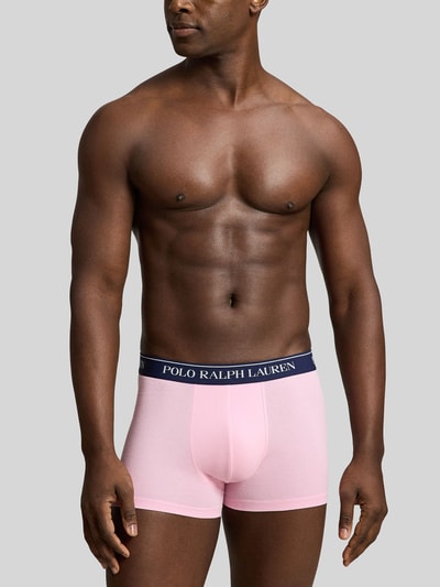 Polo Ralph Lauren Underwear Trunks aus Baumwoll-Mix Modell 'CLSSIC TRUNK-3 PACK' Rose 5