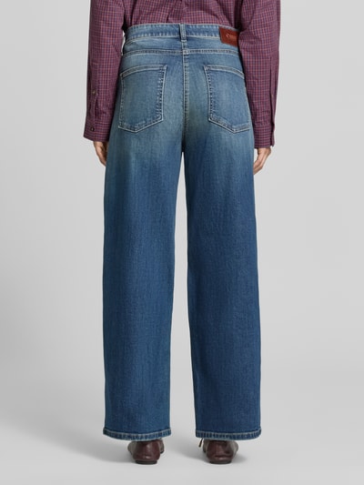 CAMBIO Jeansy o kroju baggy barrel z mieszanka bawełny model 'BAGGY ASYMMETRICAL' Oceaniczny 5