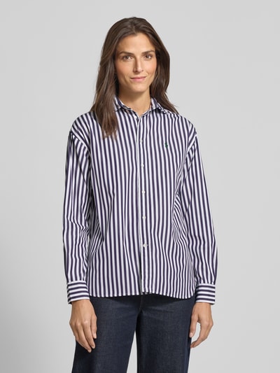 Polo Ralph Lauren Overhemdblouse met knoopsluiting Paars - 4