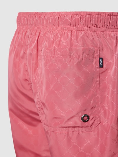 JOOP! Collection Badehose mit elastischem Bund Pink 2