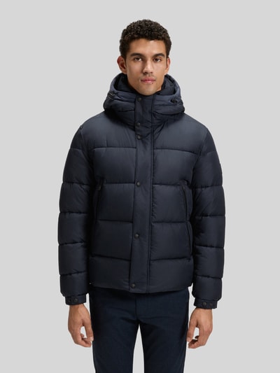 BOSS Orange Regular Fit Steppjacke aus wasserabweisendem Material Modell 'OMARIS' Dunkelblau 4