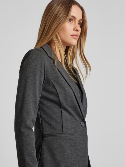 ICHI Blazer mit Reverskragen Modell 'Kate' Dunkelgrau 3