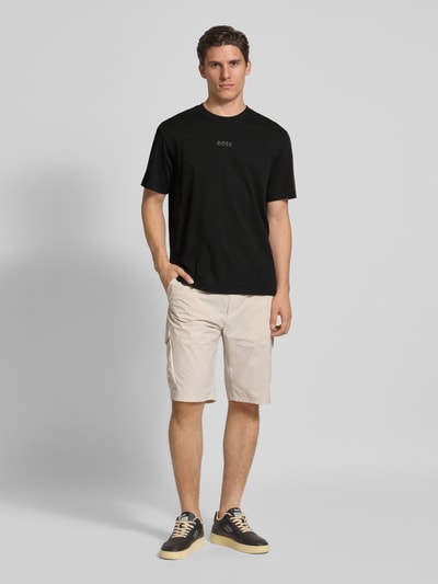 BOSS Green Relaxed Fit T-Shirt aus reiner Baumwolle Black 1