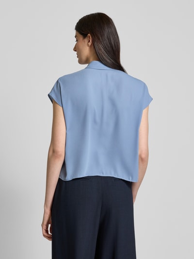 Jake*s Collection Regular Fit Bluse mit Kappärmeln Blau 5