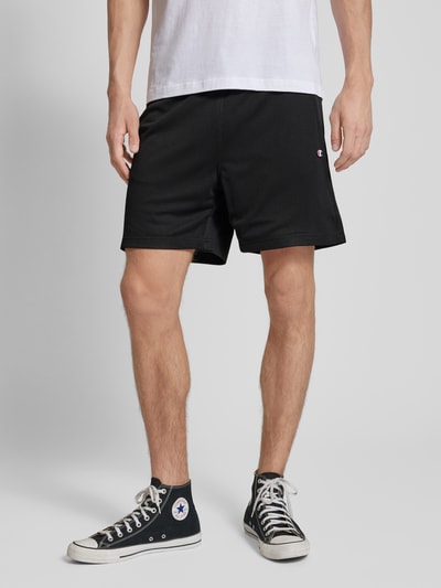 CHAMPION Regular Fit Meshshorts mit elastischem Bund Black 4