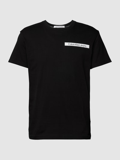 Calvin Klein Jeans T-Shirt mit rückseitigem Logo-Print Black 2