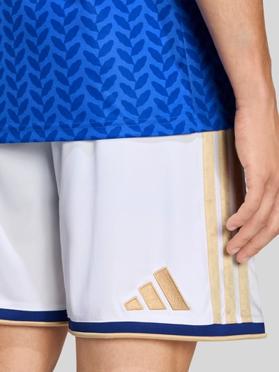 adidas Sportswear Regular Fit Trikot-Shorts mit Kontraststreifen Modell 'ITALIEN 26' Weiss 6
