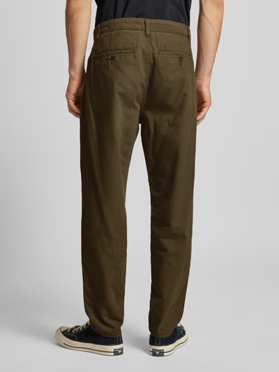 Only & Sons Regular Fit Stoffhose mit Teilungsnähten Modell 'LOU' Oliv 5