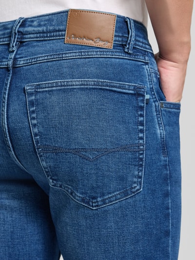 Christian Berg Men Comfort Fit Jeans mit Eingrifftaschen Royal 3