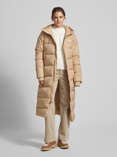 The North Face Steppmantel Modell 'Triple C Parka' mit Kapuze Beige 1