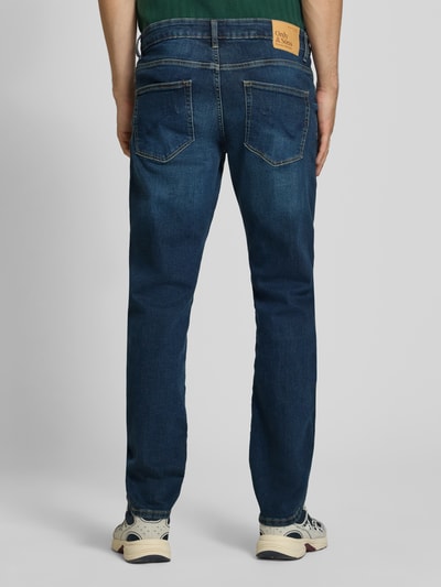 ONLY & SONS Straight Fit Jeans aus Baumwoll-Mix Model 'WEFT' Jeansblau 5