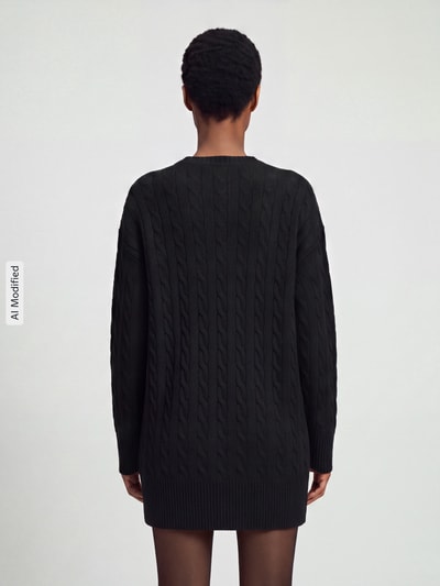 Polo Ralph Lauren Strickkleid aus Woll-Kaschmir-Mix Black 5