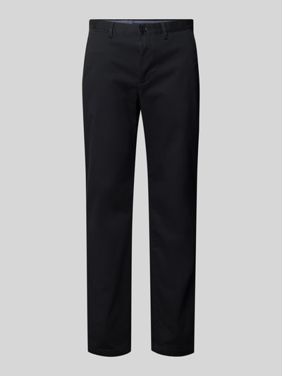Tommy Hilfiger Regular fit chino van katoenmix, model 'DENTON' Zwart - 2
