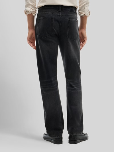 Tommy Hilfiger Straight Fit Jeans aus reiner Baumwolle Modell 'DOVER' Dunkelgrau 5