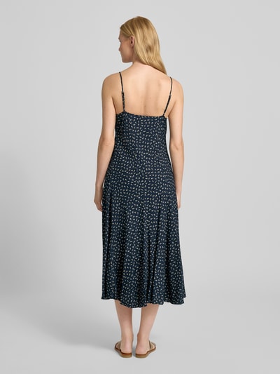 Polo Ralph Lauren Knielange jurk met afgeronde V-hals Donkergroen - 5