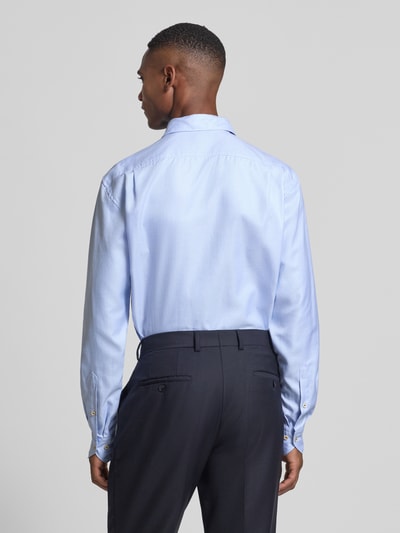 Stenstroms Regular Fit Businesshemd mit Kentkragen Modell 'cuff' Blau 5