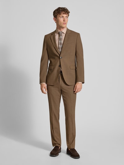 OLYMP Level Five Slim Fit Business-Hemd mit Kentkragen Sand 1
