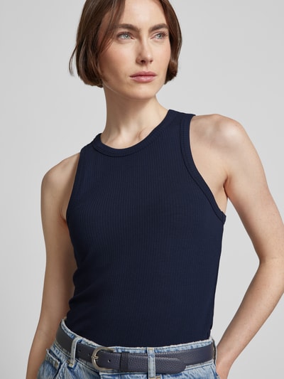 Tommy Hilfiger Tanktop in Ripp-Optik Marine 3