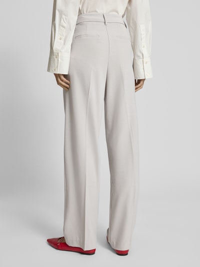 Christian Berg Woman Pantalon met achterzakken Lichtgrijs gemêleerd - 5