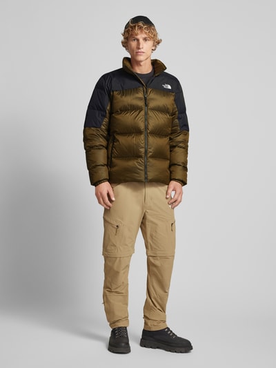 The North Face Gewatteerd jack met opstaande kraag, model 'DIABLO' Olijfgroen - 1