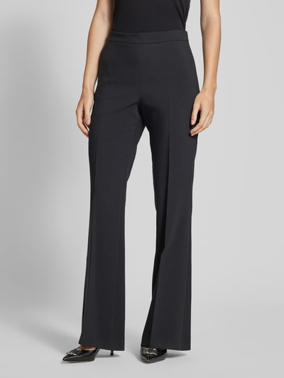 Jake*s Collection Bootcut pantalon met persplooien Zwart - 4