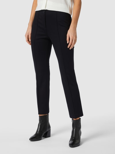 Marc Cain Stoffen broek met elastische band Zwart - 4