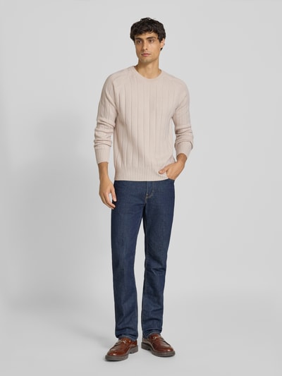 GRAN SASSO Wollen pullover met kasjmier Offwhite - 1