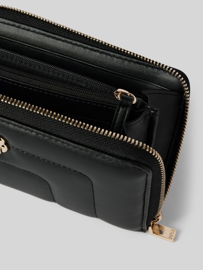 BOSS Portemonnaie mit Label-Detail Modell 'ICON' Black 3