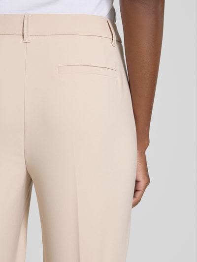 Betty Barclay Regular fit stoffen broek met persplooien Beige - 3