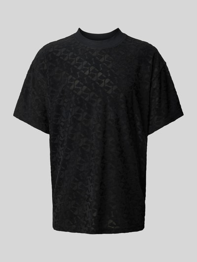Ellesse T-Shirt mit Strukturmuster Modell 'APRICALE' Black 2
