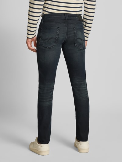Jack & Jones Slim Fit Jeans im Used-Look Modell 'GLENN' Jeansblau 5